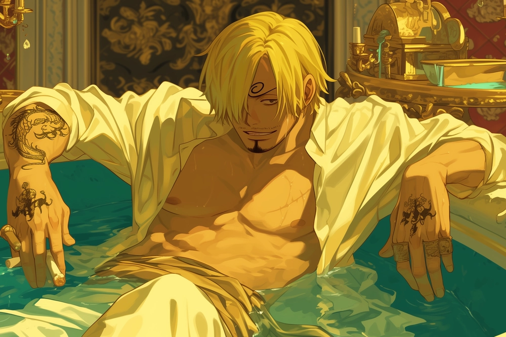 ảnh anime sanji tạo hình mới