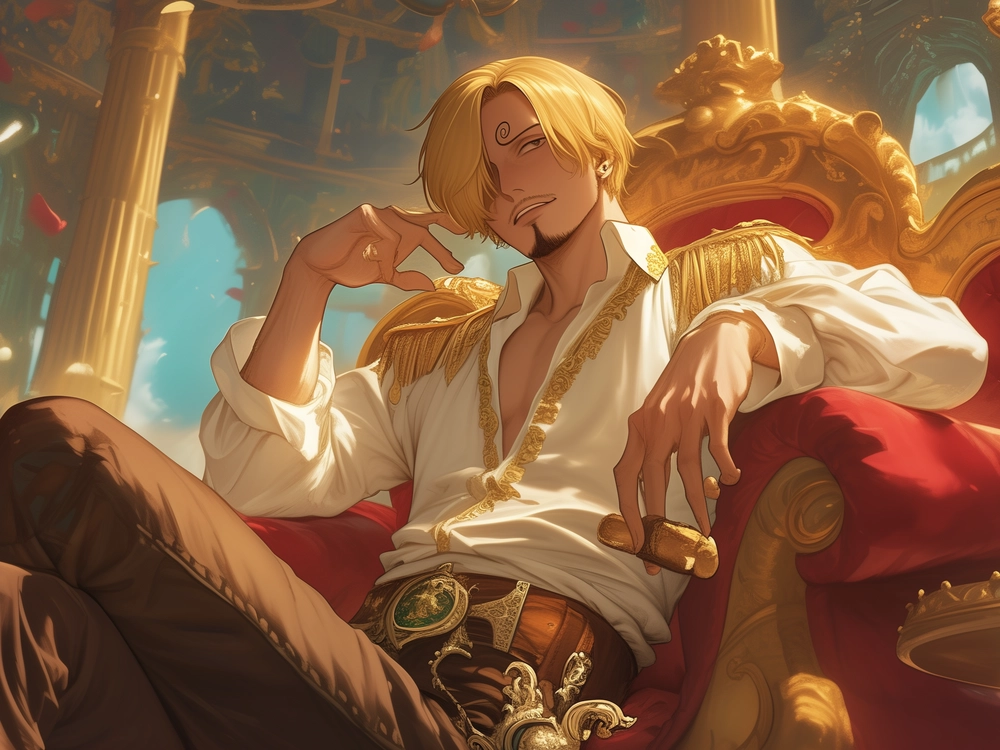ảnh sanji wano tạo hình mới lạ