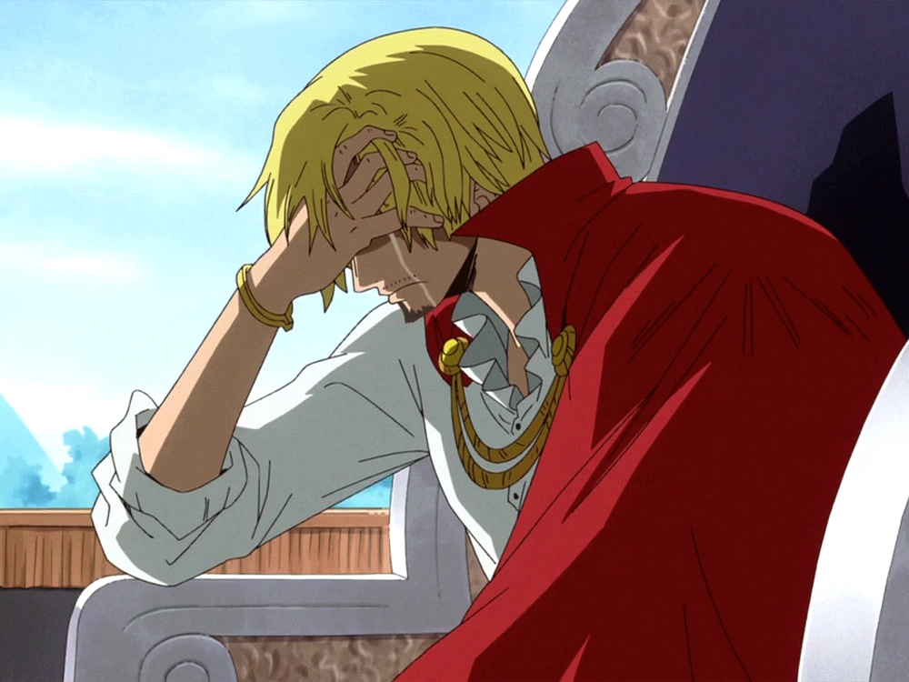 ảnh anime sanji khóc