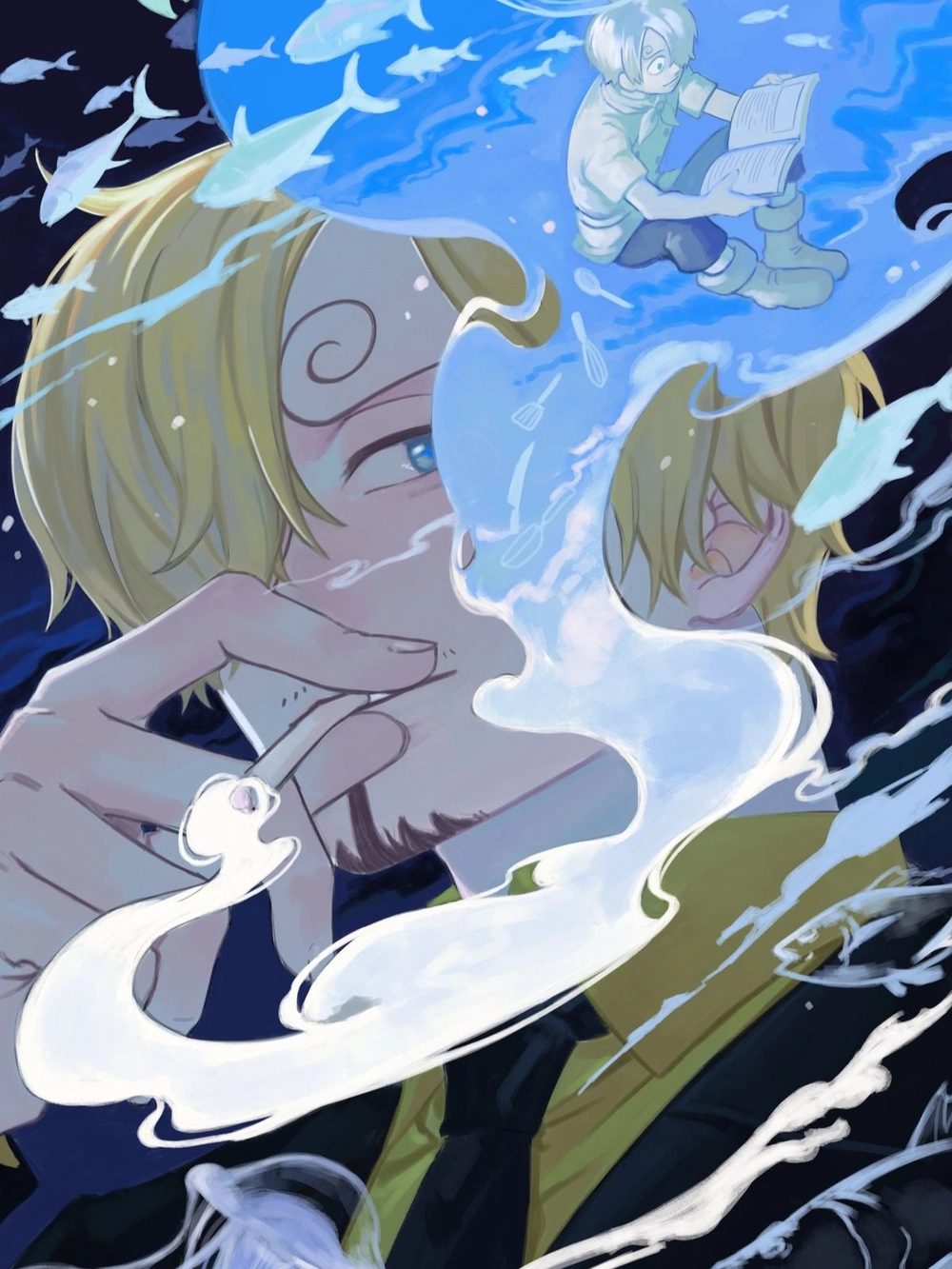 ảnh anime sanji sắc nét chất lượng cao