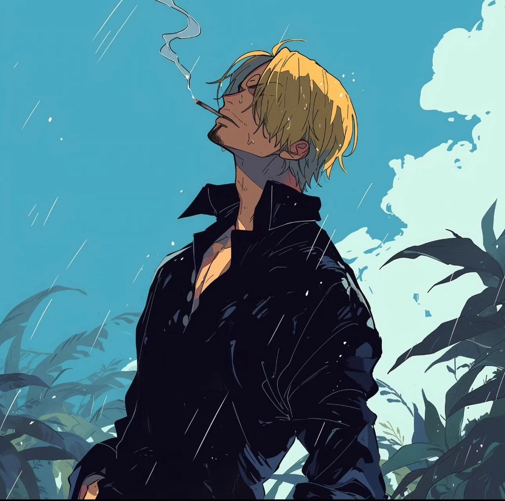 hình ảnh sanji cực ngầu và lãng tử