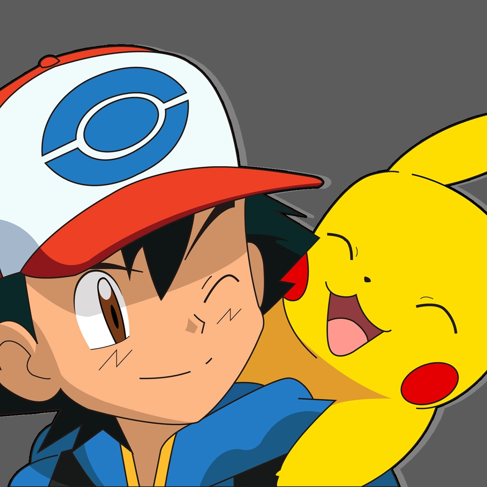 ảnh pikachu trên vai satoshi