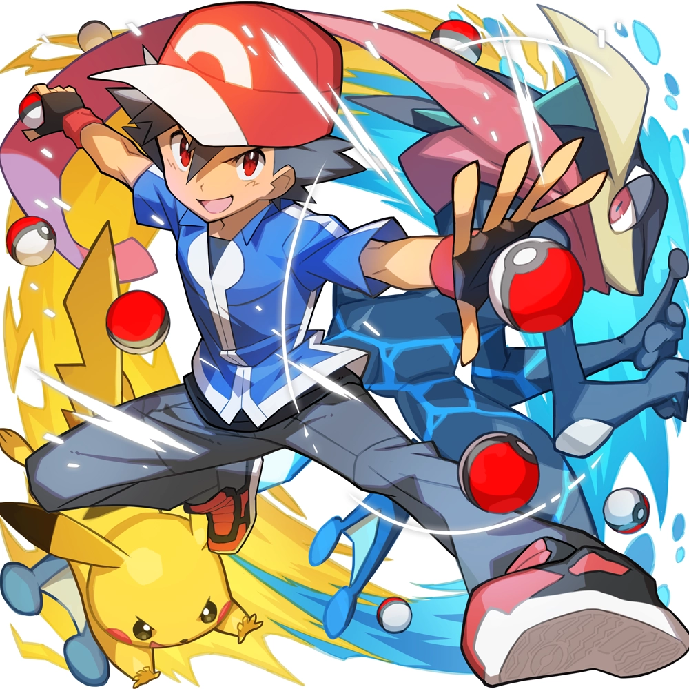 ảnh satoshi cùng serena trong chuyến phiêu lưu