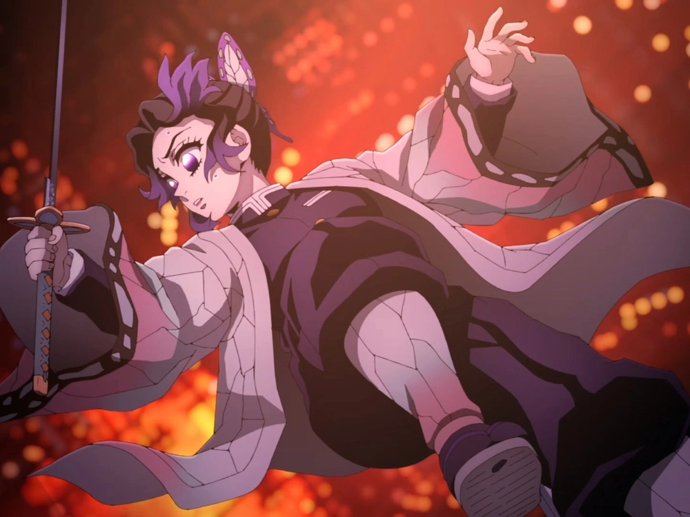 ảnh shinobu rơi vào vô hạn thành