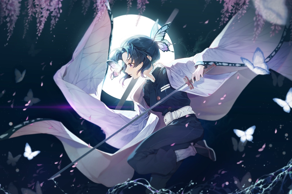 ảnh shinobu phong cách cổ trang