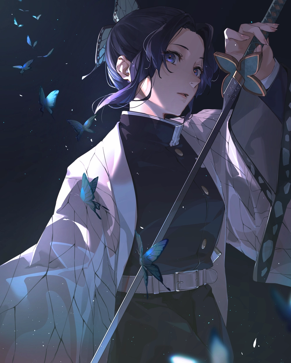 ảnh shinobu chiến đấu cực ngầu