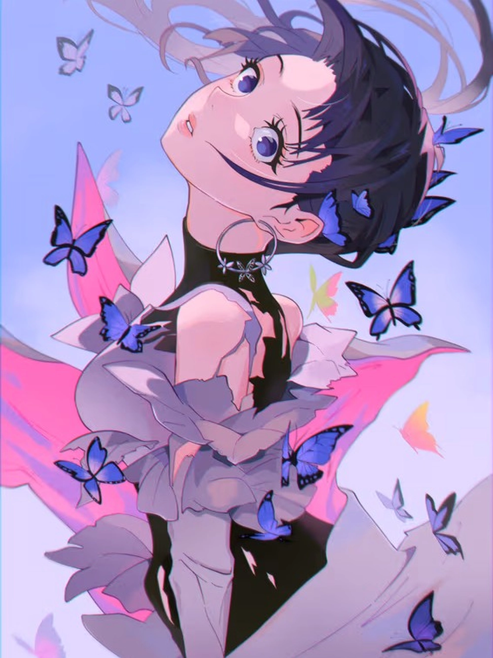 ảnh shinobu nền điện thoại