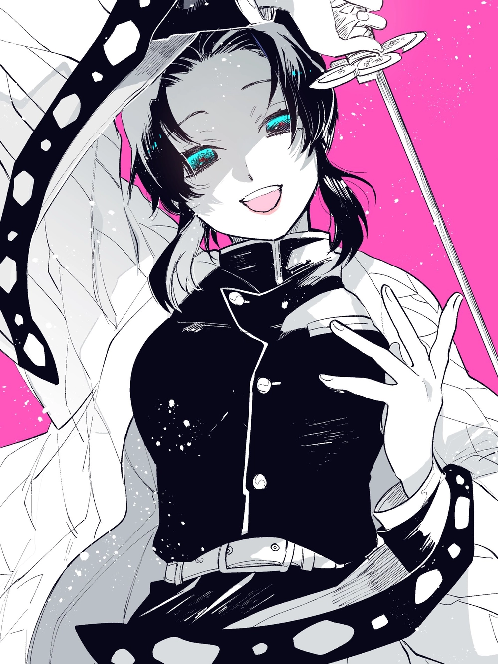 ảnh shinobu phong cách lạnh lùng