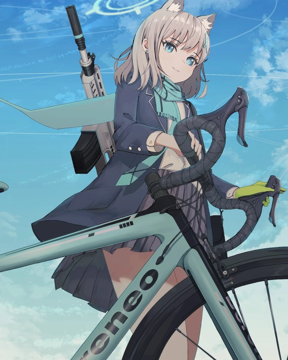 ảnh anime shiroko cực đẹp 