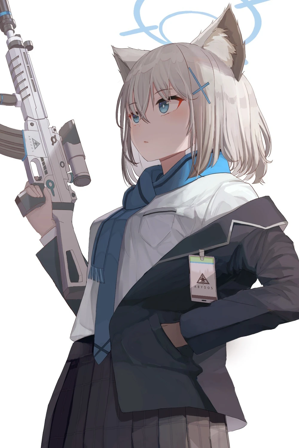 ảnh shiroko cute nhẹ nhàng 