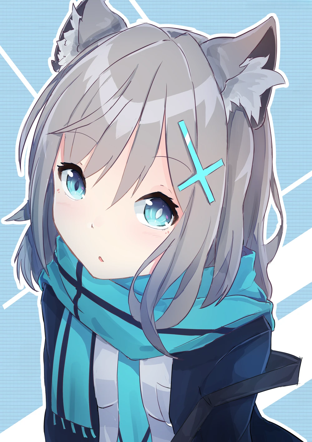 bộ ảnh shiroko chibi anime cute 