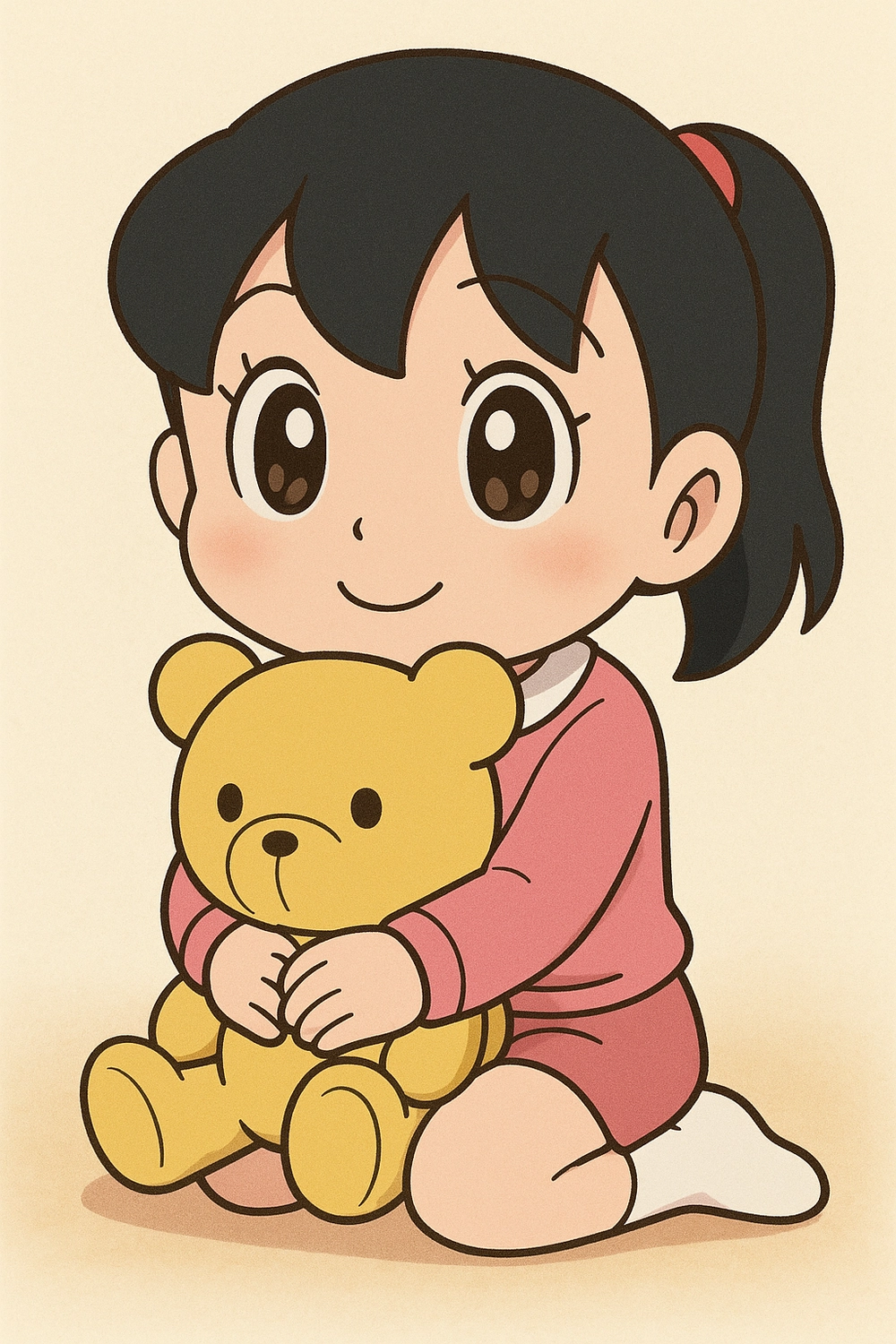 hình ảnh shizuka anime hồi nhỏ