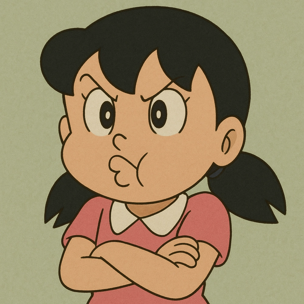 ảnh shizuka giận dỗi