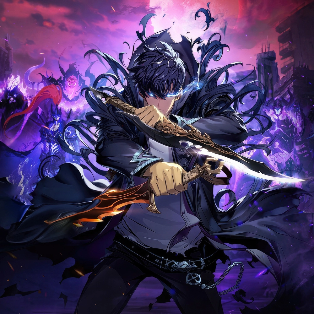 ảnh anime solo leveling full hd 