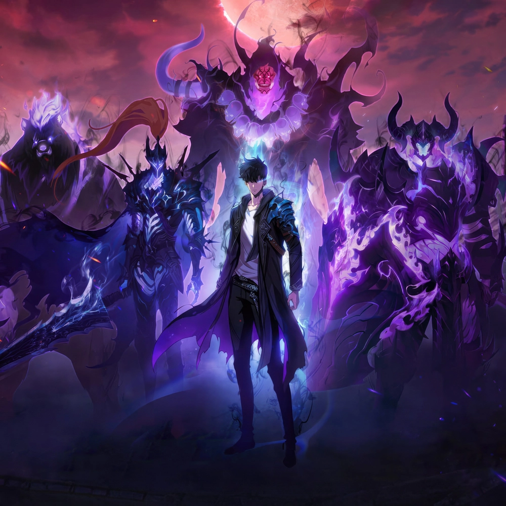 hình solo leveling ngầu và chất 