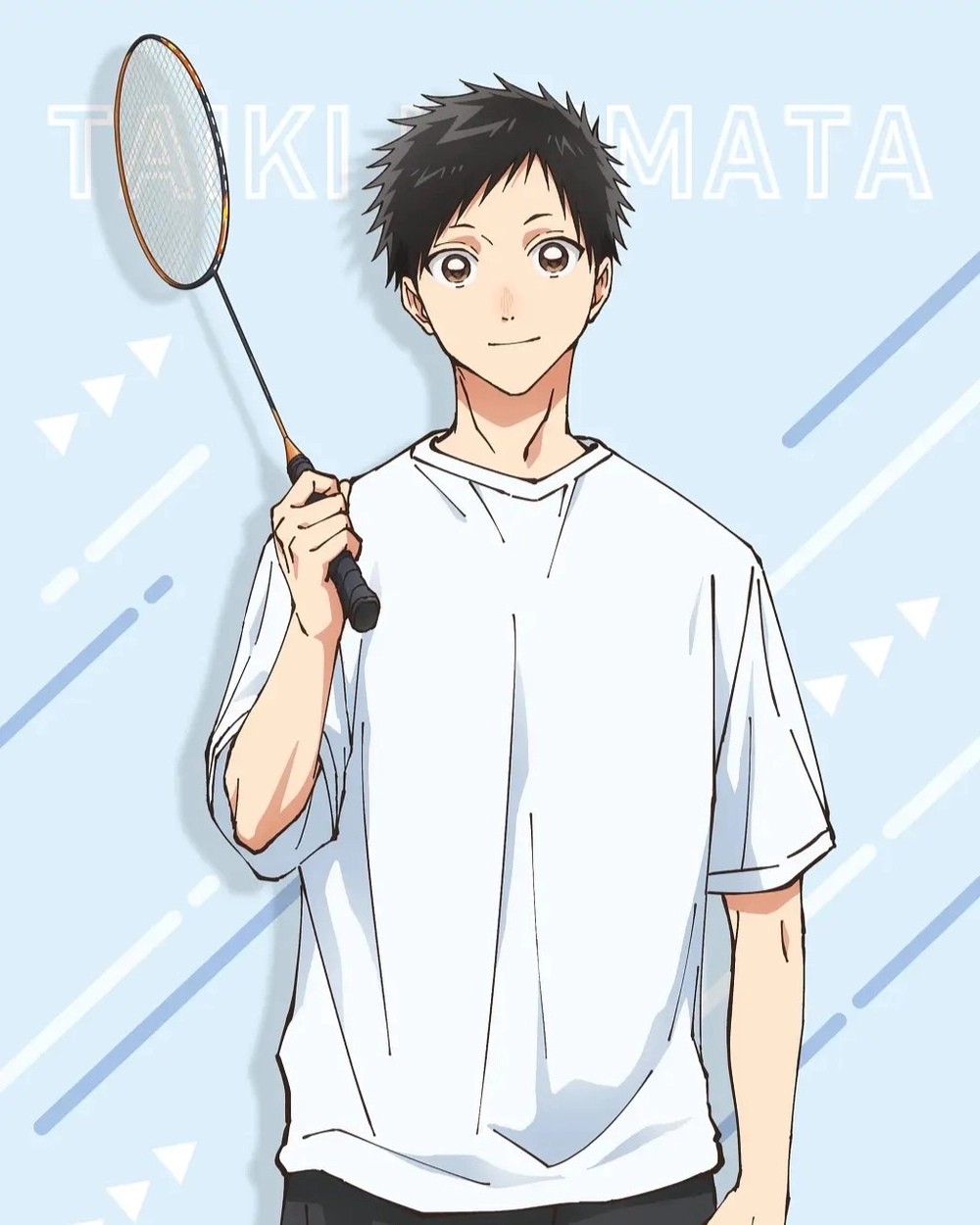 hình ảnh biểu cảm taiki inomata khi chơi thể thao