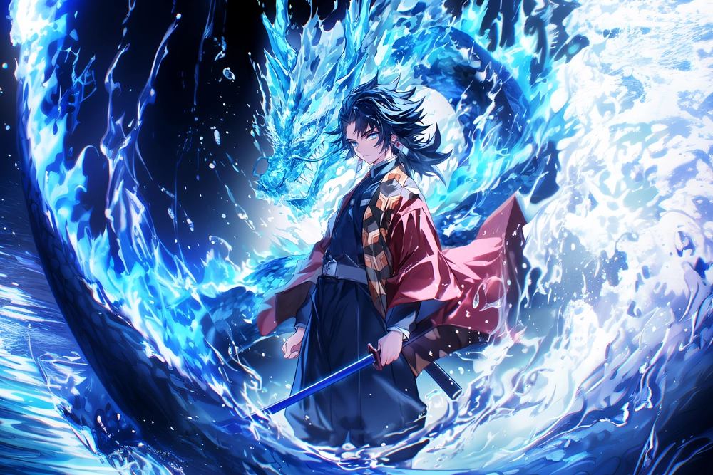 ảnh thủy trụ giyuu tomioka