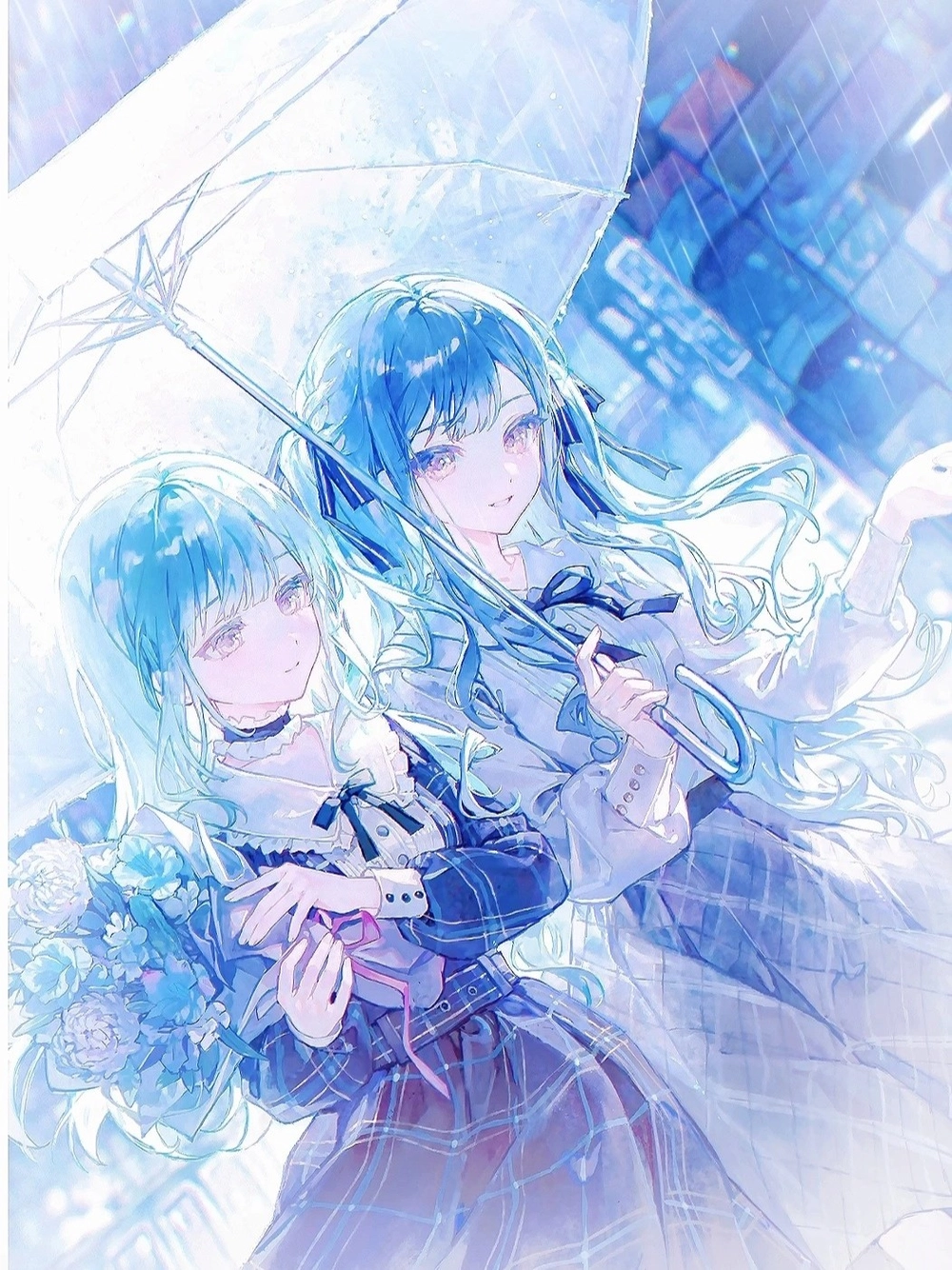 ảnh trời mưa anime 5