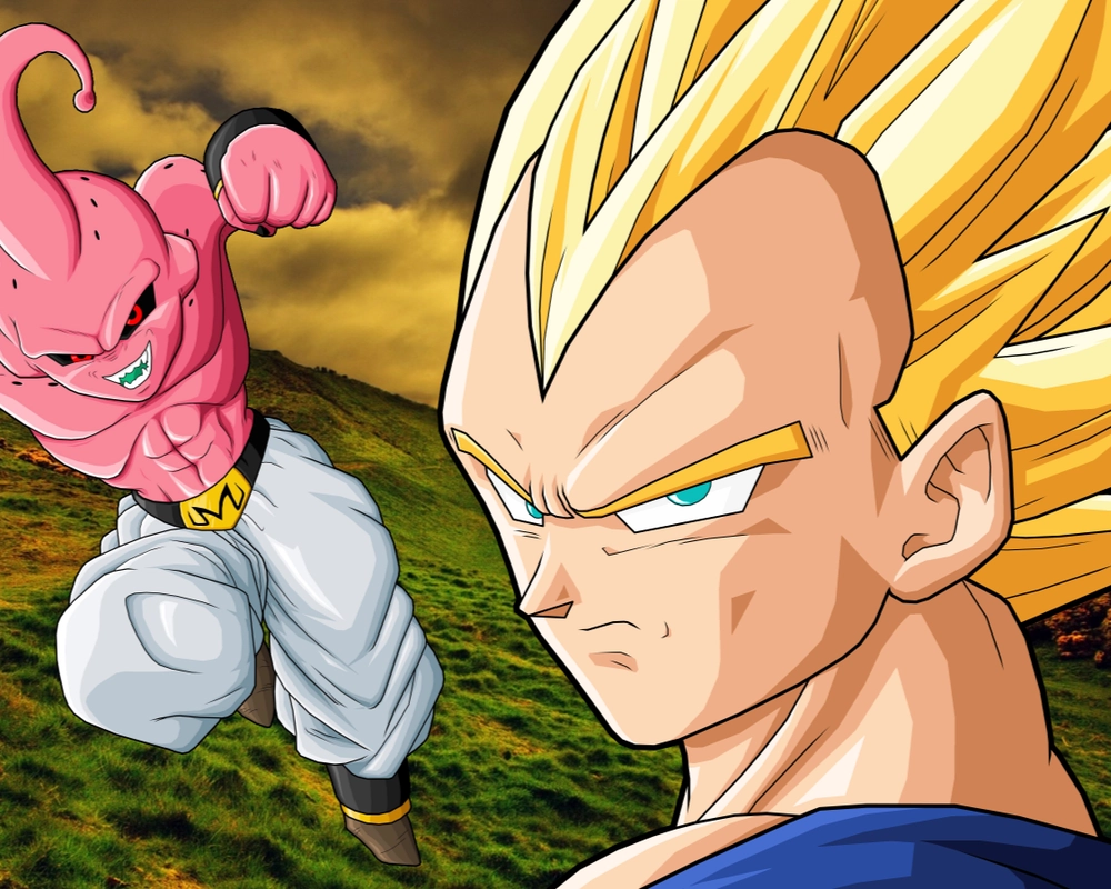 hình vegeta anime đậm chất chiến binh