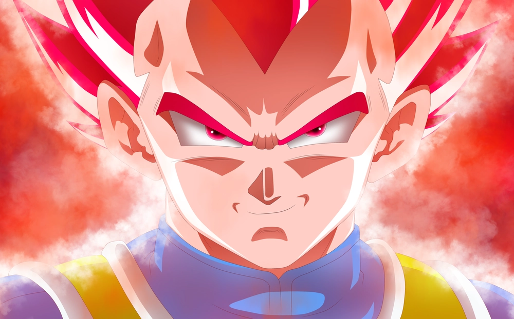 hình vegeta biểu cảm lạnh lùng