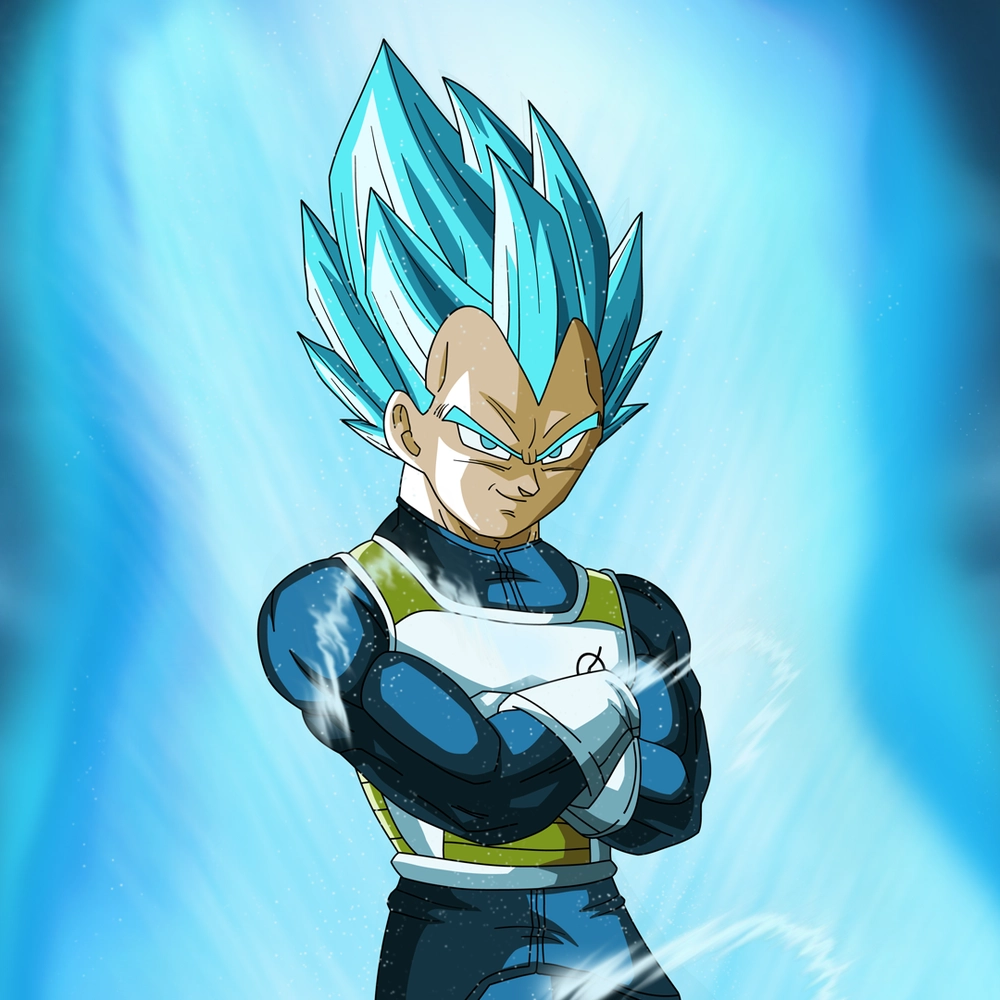 ảnh vegeta mặc giáp chiến đấu