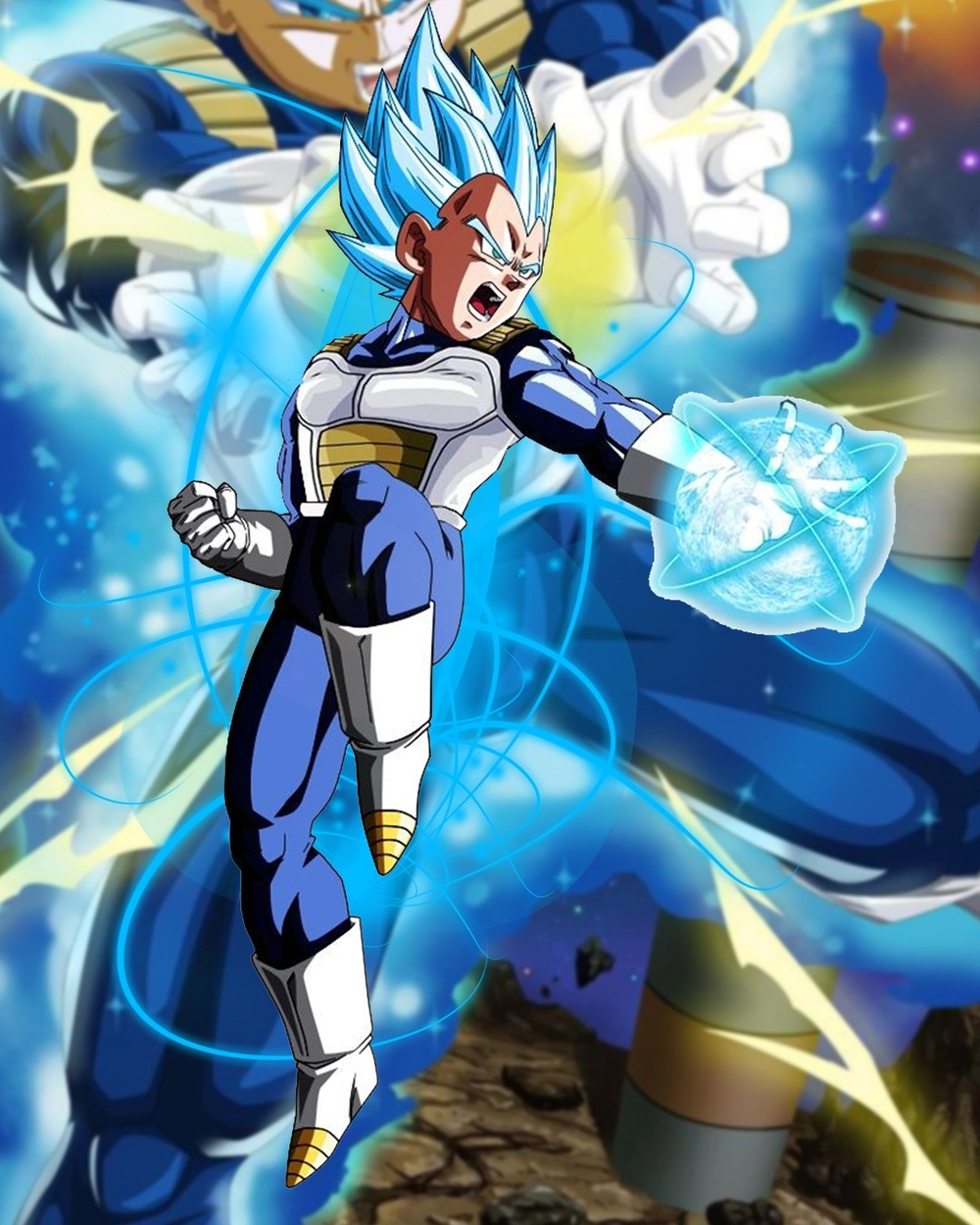 ảnh goku và vegeta kết hợp