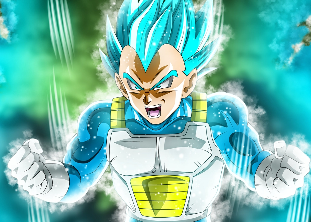 hình ảnh goku và vegeta bản năng vô cực