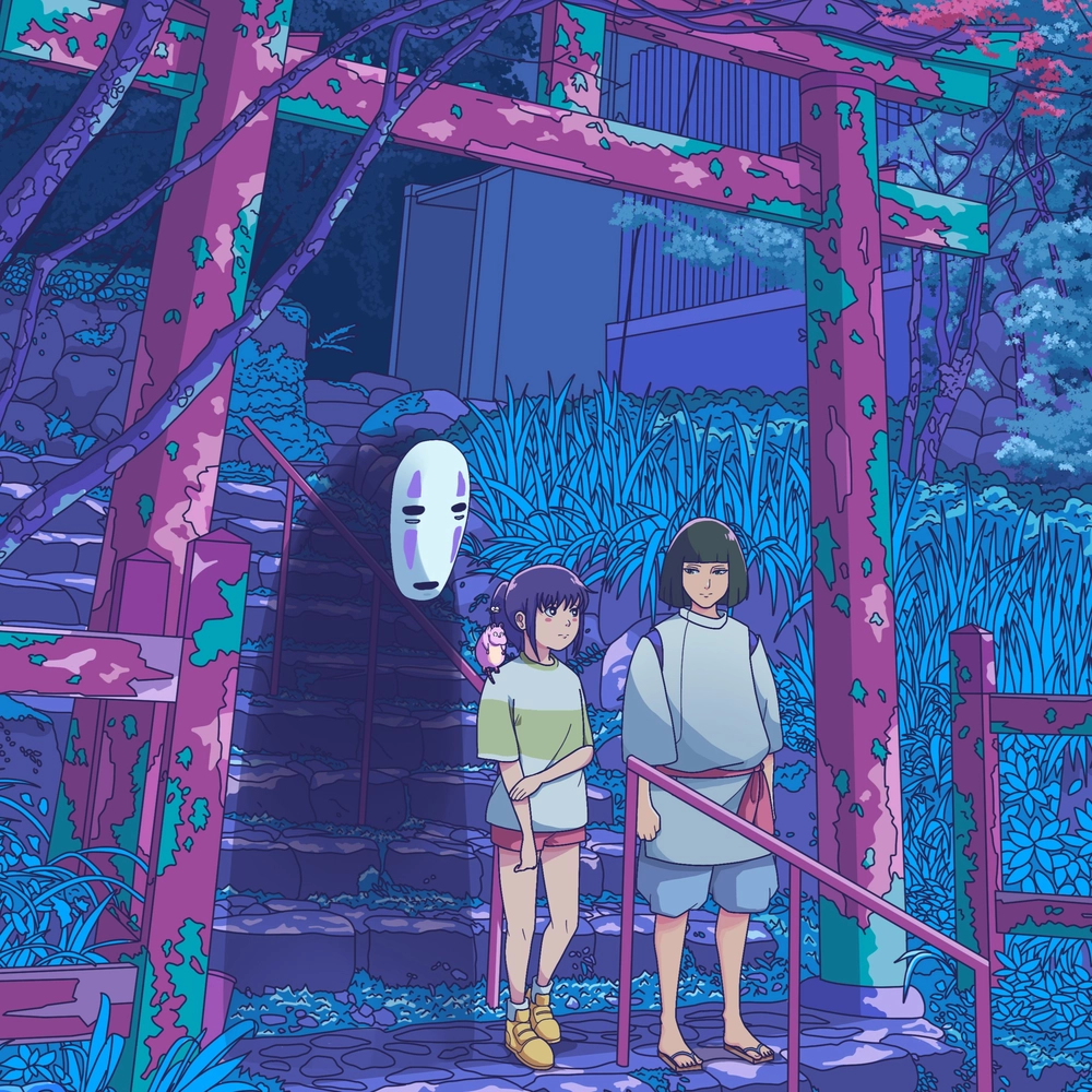 hình ảnh hoạt hình vùng đất linh hồn đẹp mắt 