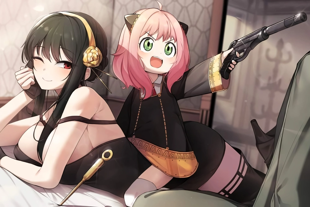 hình yor forger và anya đẹp lung linh