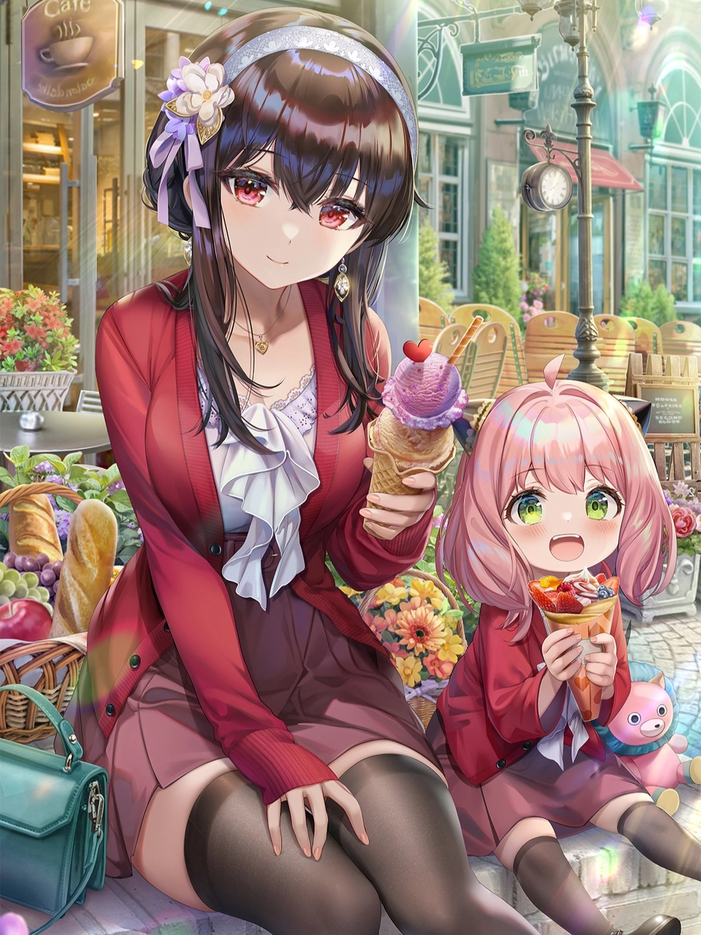 hình yor forger biểu cảm lạnh lùng