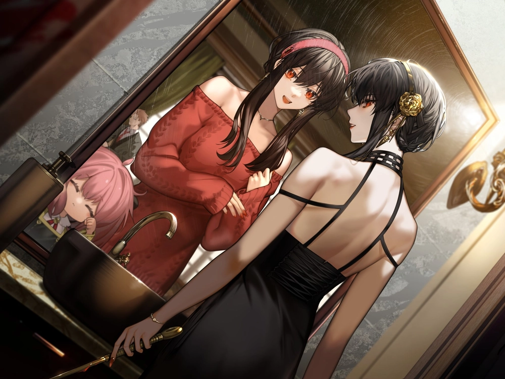 ảnh yor forger anime girl quyến rũ