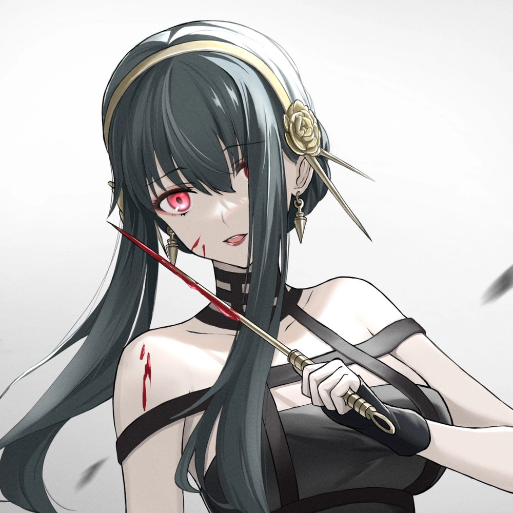 yor forger 4k tạo hình mạnh mẽ