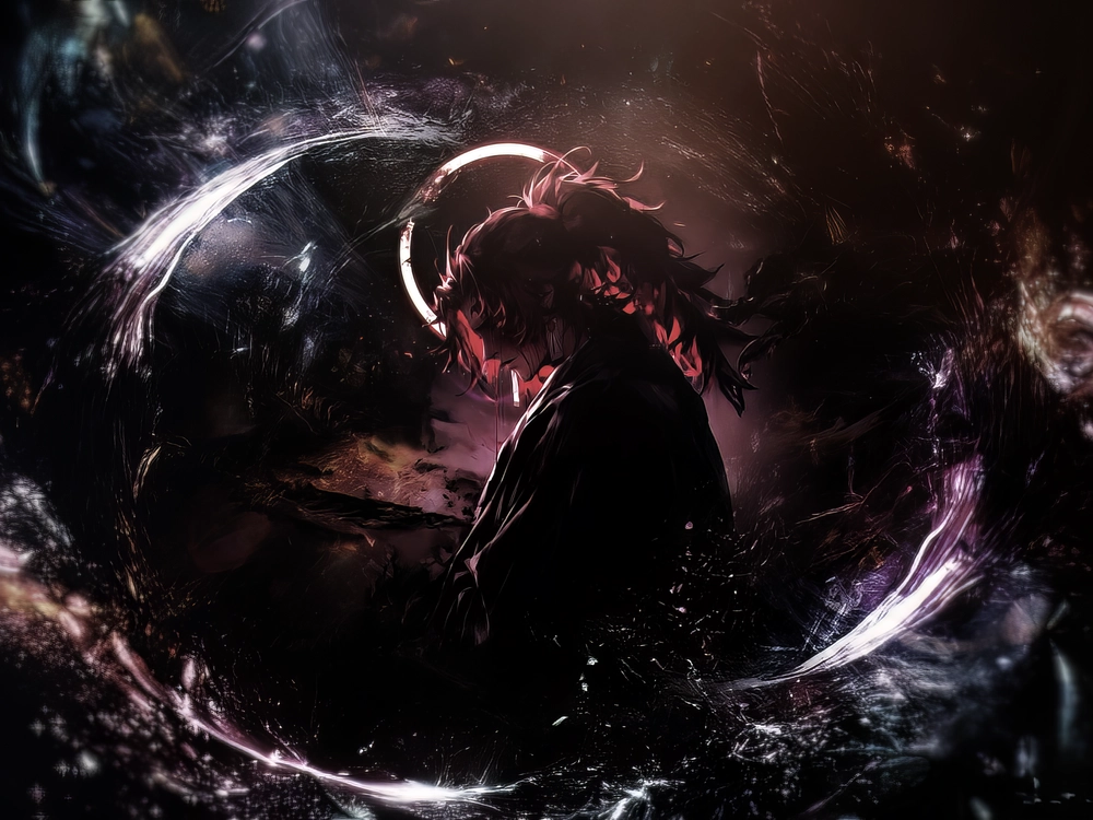 hình ảnh yoriichi ngầu đậm chất kiếm sĩ 