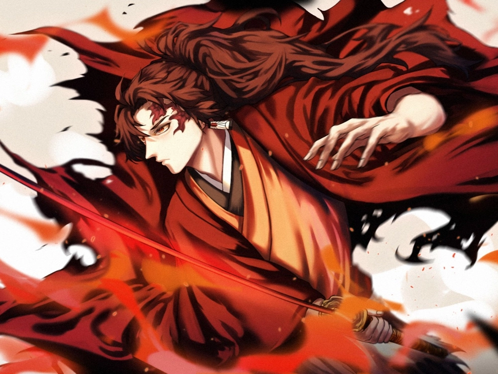 ảnh yoriichi trong kimetsu no yaiba 