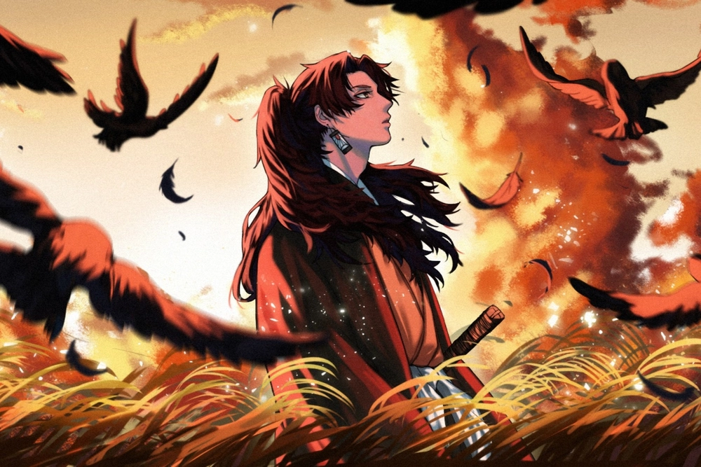 hình ảnh yoriichi mạnh nhất trụ cột 