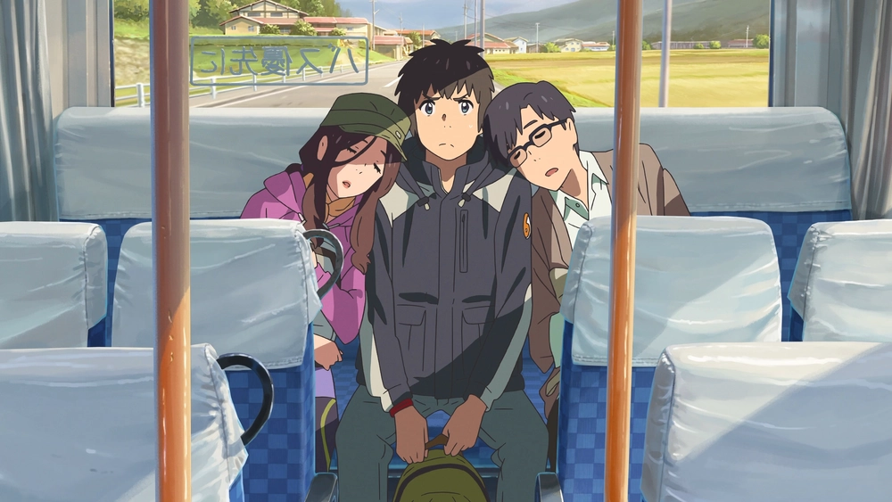 ảnh anime Your Name sắc màu rực rỡ