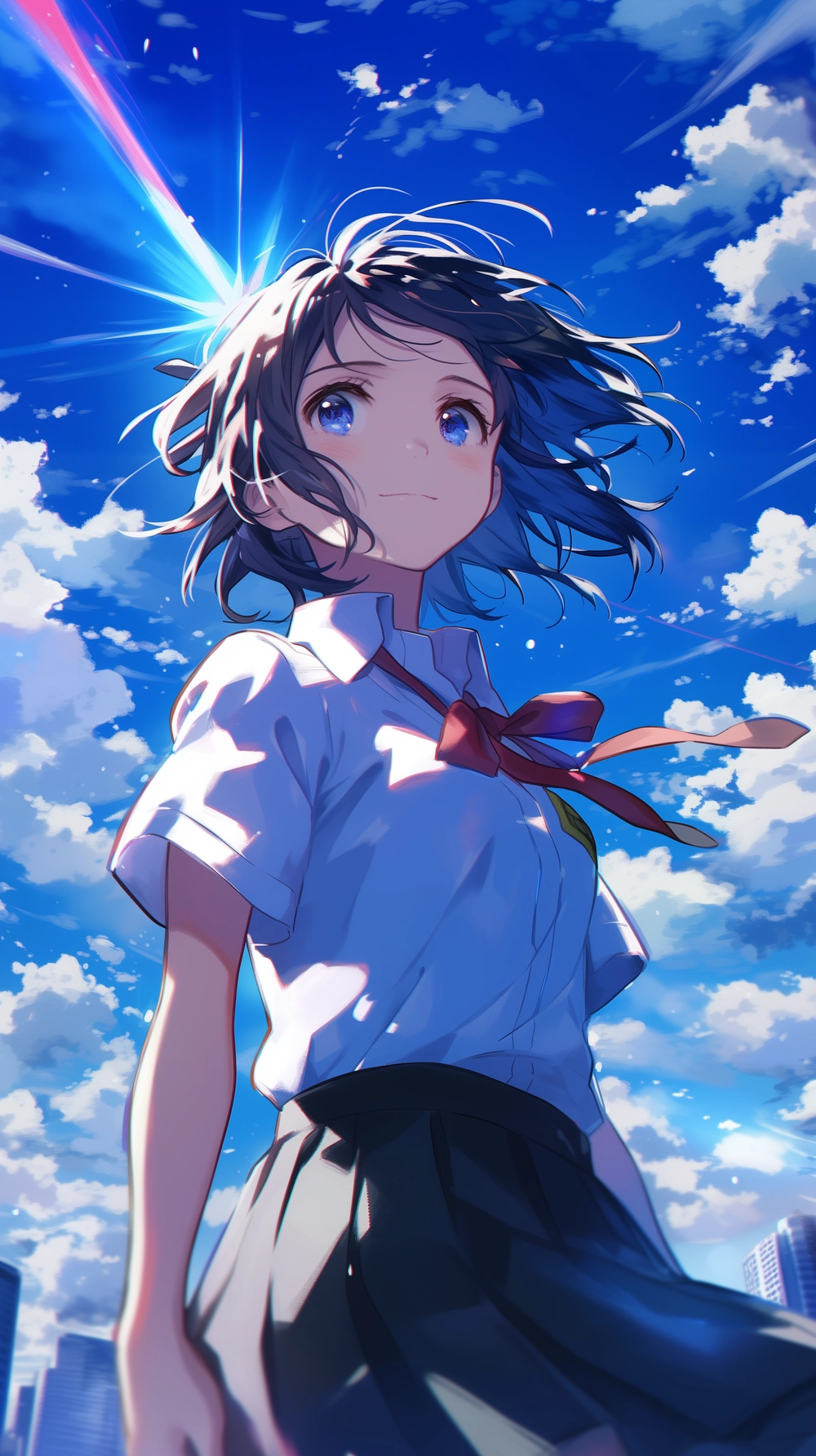 ảnh đẹp từ phim hoạt hình Your Name