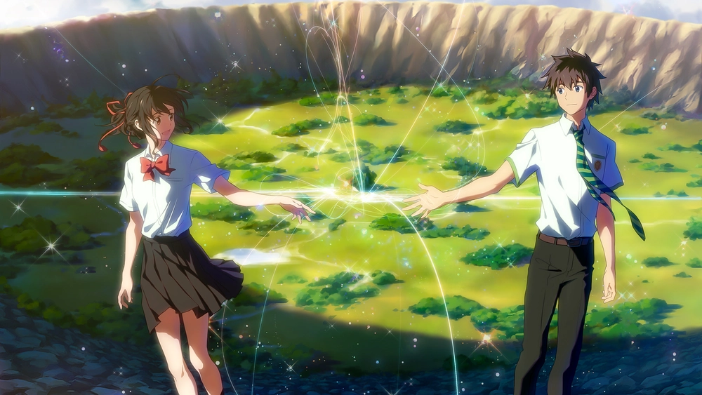 ảnh anime Your Name lãng mạn và cảm xúc