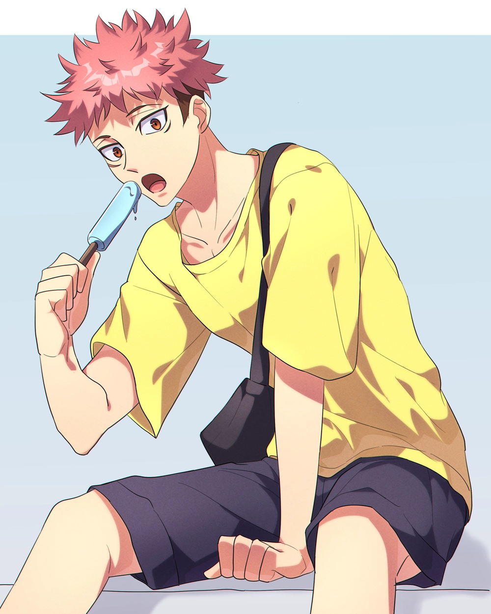 hình nhân vật yuji itadori