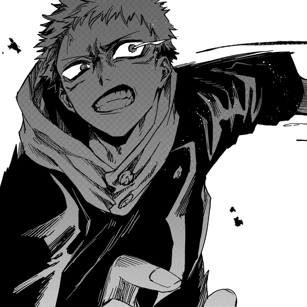 ảnh itadori biểu cảm ngầu