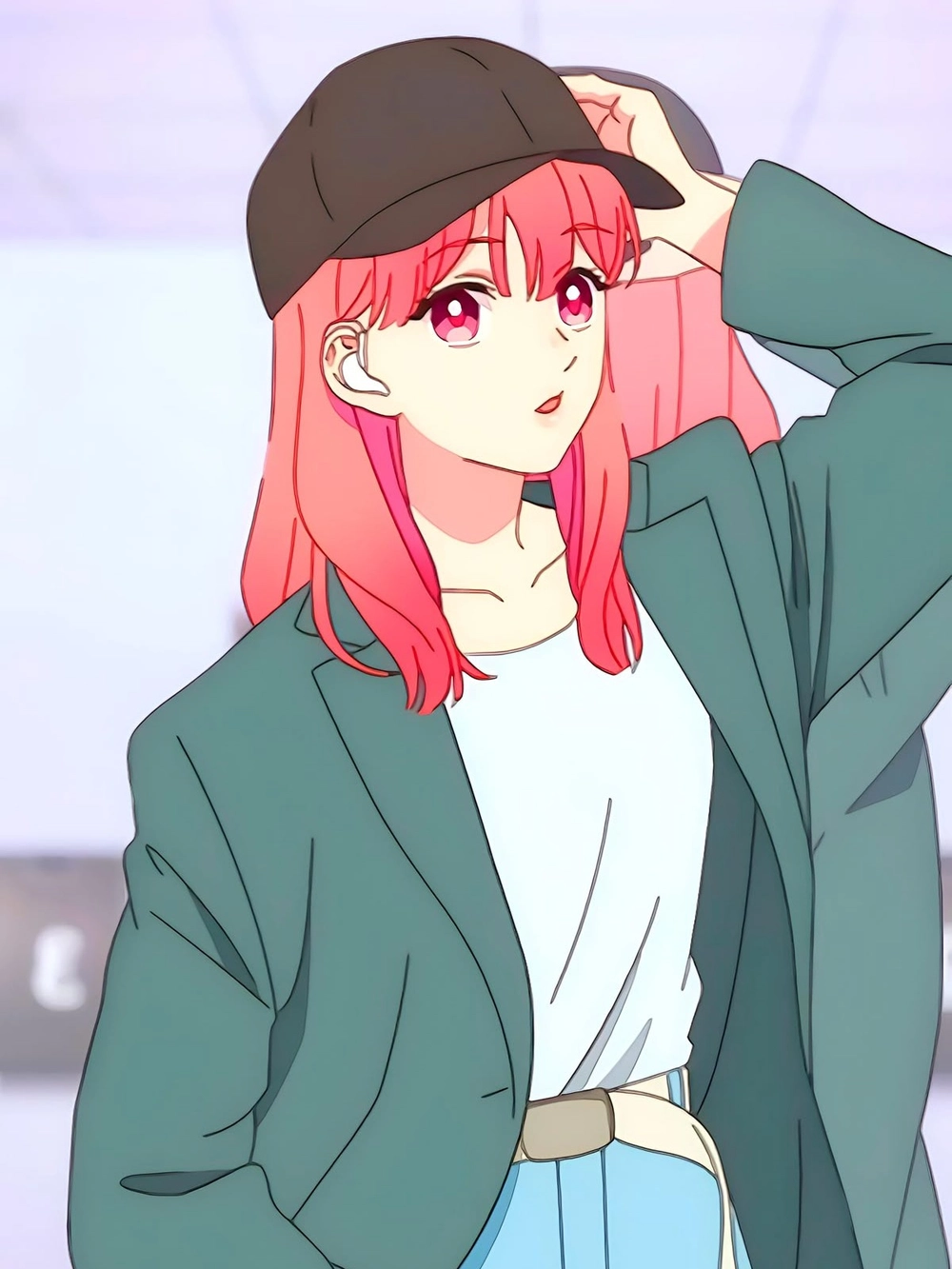 ảnh yuki itose cute girl anime 