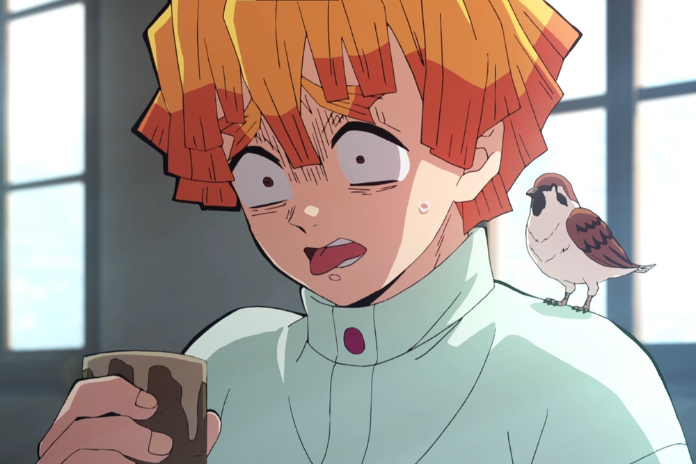 hình ảnh zenitsu dễ thương độc đáo