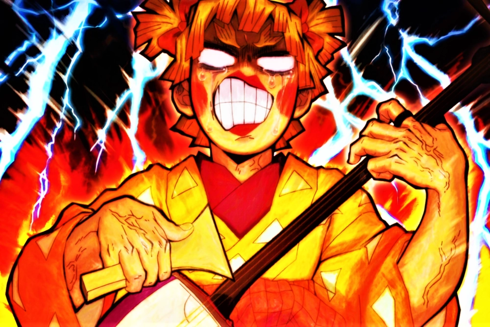 ảnh zenitsu dễ thương