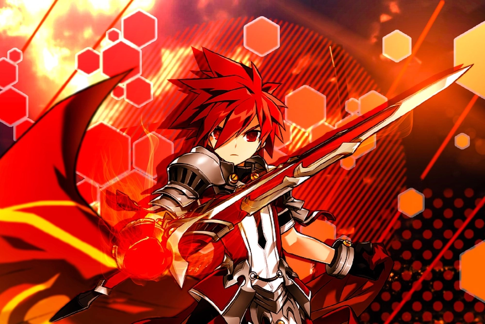 anime tóc đỏ nam đẹp trai 