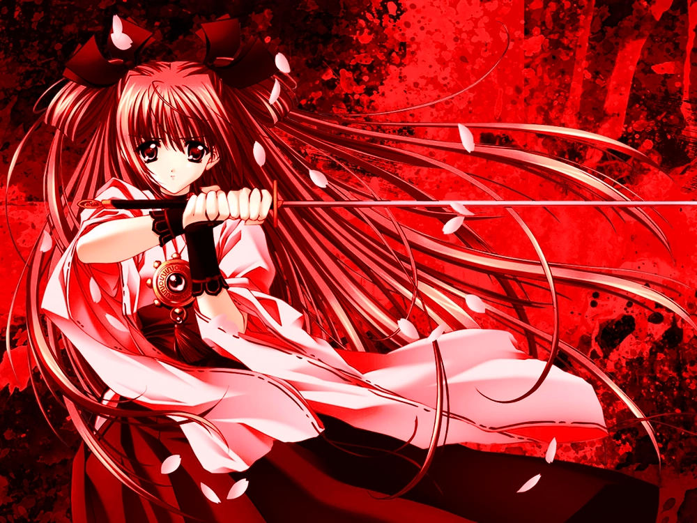 anime cô gái tóc đỏ cá tính 