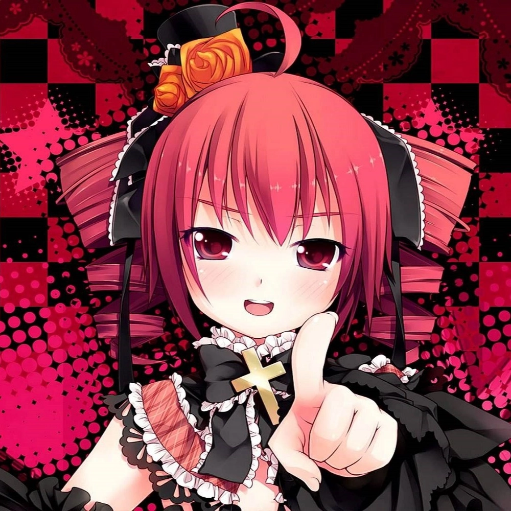 hình anime tóc đỏ cổ điển 