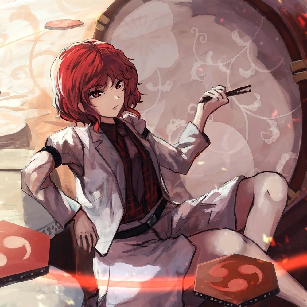 anime cô gái tóc đỏ đáng yêu 