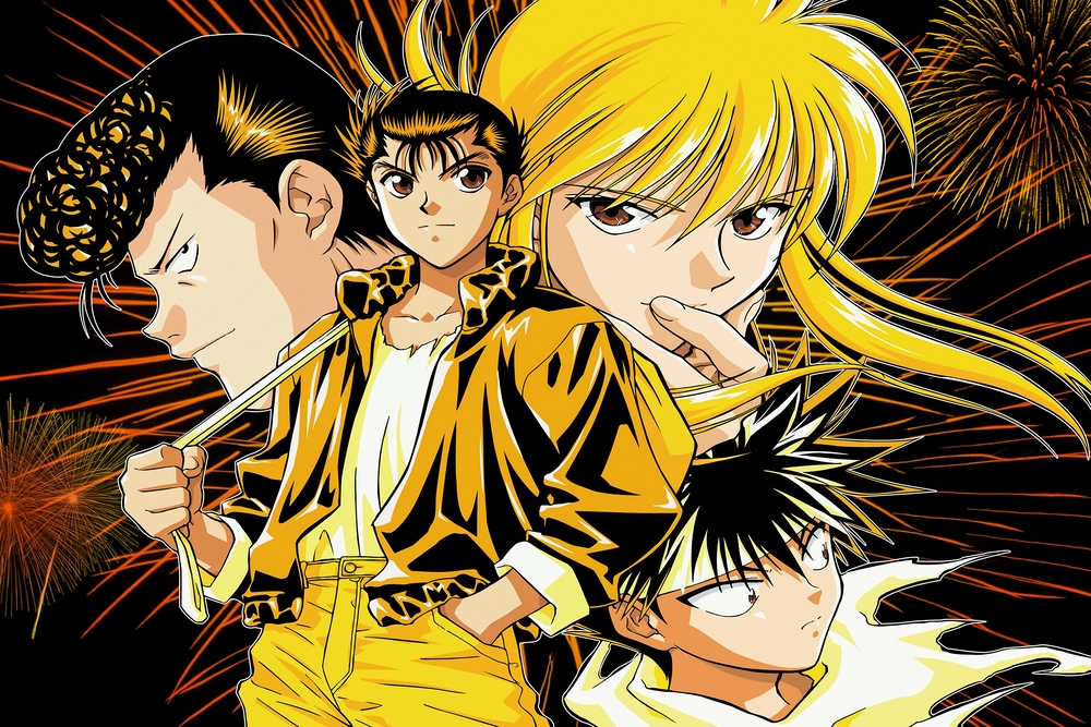 ảnh anime tóc vàng full HD