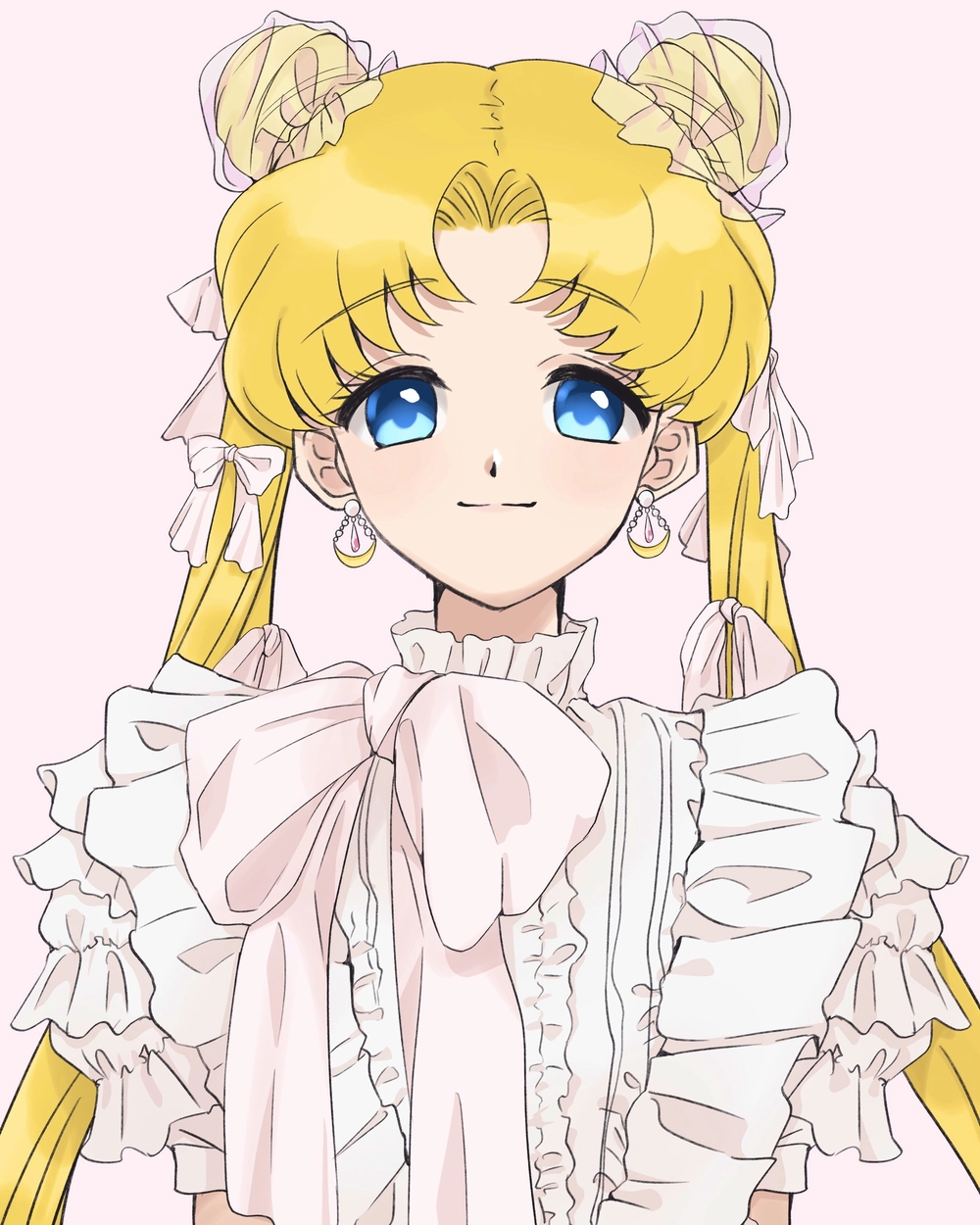 anime nữ tóc vàng lạnh lùng nhưng xinh đẹp