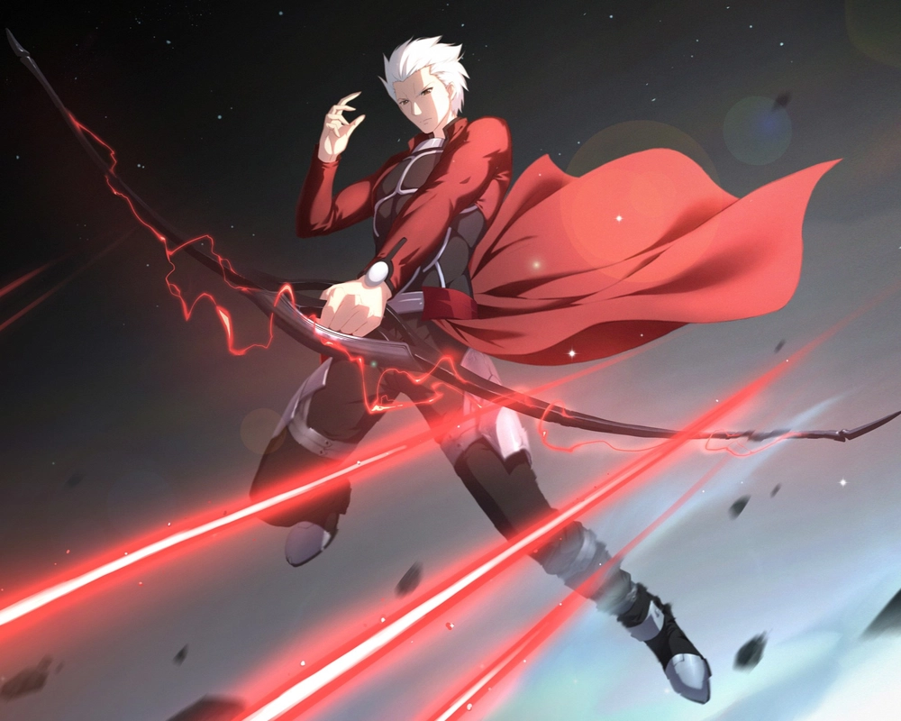archer fate stay night dùng cung và kiếm 